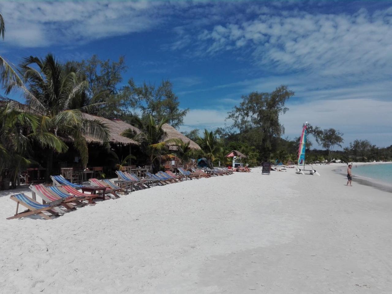 Sandbank Restaurant & Camping Koh Rong Kaoh Touch Exterior photo