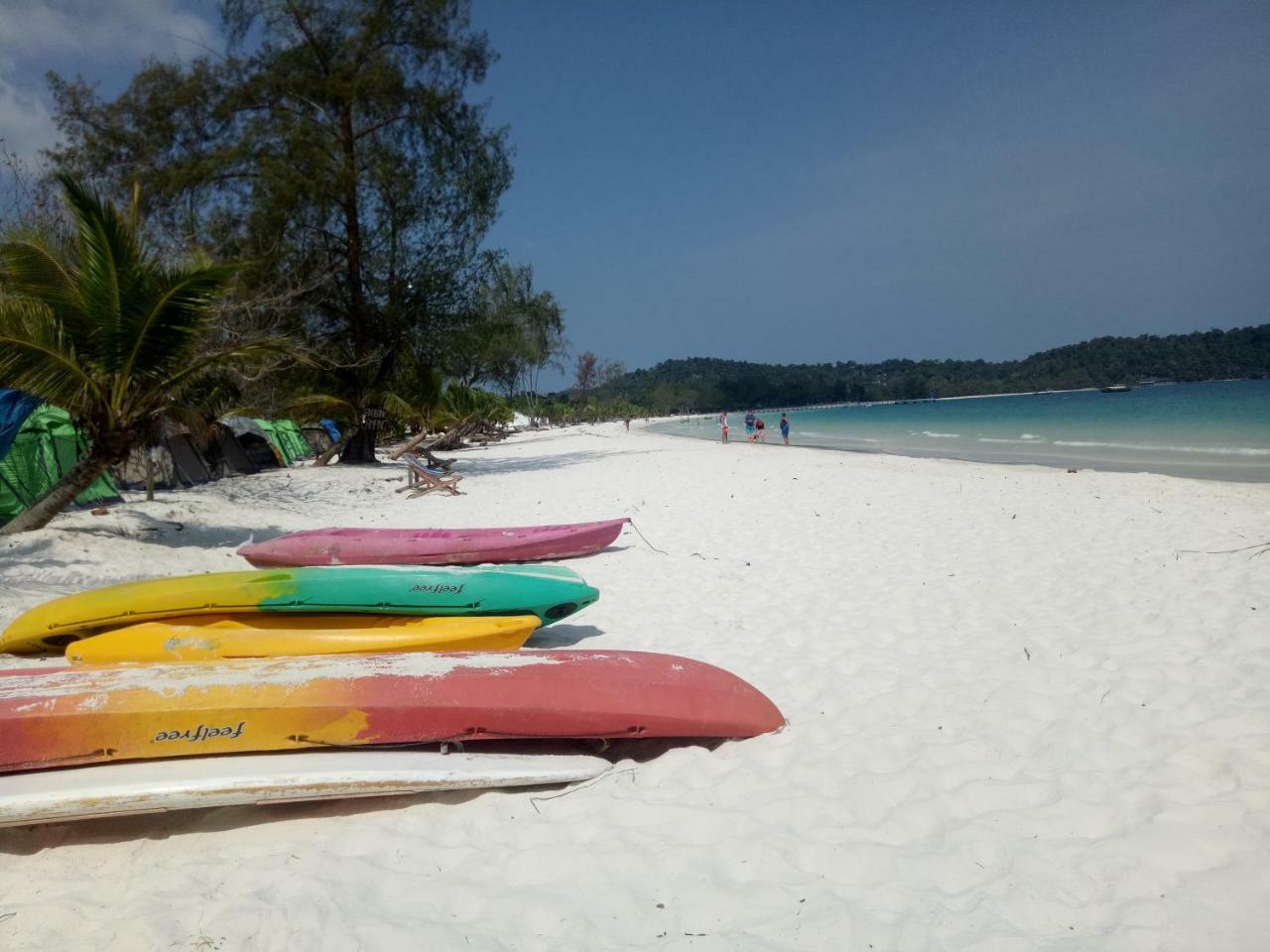 Sandbank Restaurant & Camping Koh Rong Kaoh Touch Exterior photo